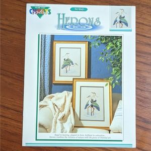 Dai Qing's Herons Cross Stitch Pattern Booklet